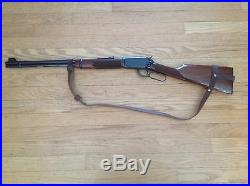 1 1/2 Wide NO DRILL Rifle Sling For Winchester Rifles. Brown Leather