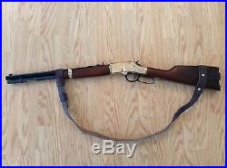 1 1/4 Wide Leather NO DRILL Rifle Sling For Marlin Mode 60 Rifles Brown Leather