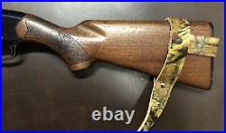 1 1/4 Wide NO DRILL Rifle Sling CAMO Leather Measurements Required