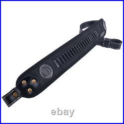 1 Combo of Leather Slip on Recoil Pad with Gun Sling for. 22LR 12GA. 308.30/30