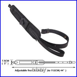 1 Set Leather Rifle Buttstock with Matching Gun Sling for. 22 LR. 17HMR. 22MAG