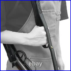 1 Set Padded Leather Gun Buttstock + Ammo Slot Sling for. 308.22 12GA. 357.45-70