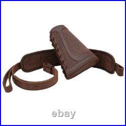 1 Set of Gun Buttstock Cheek Rest Pad with Shell Holder Sling for 308 30-06