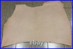 10/11oz Leather Veg Tan cowhide Natural Tooling holster belt strap economy grade