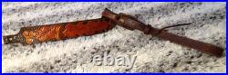 100% Full grain leather handcrafted gun sling
