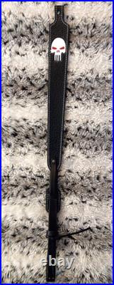 100% Full grain leather handcrafted gun sling