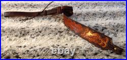 100% Full grain leather handcrafted gun sling 100% Full grain leather handcrafted gun sling