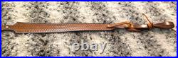 100% Full grain leather handcrafted gun sling