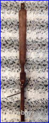 100% Full grain leather handcrafted gun sling