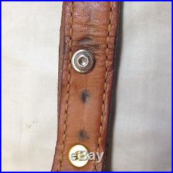 15% OFF Tooled Lthr Rifle Sling, Bear/Mtn, Trees, Lake, with pins, one of a kind