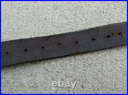1870 1914 Rare and Original French Berthier Lebel Chassepot Rifle Leather Sling