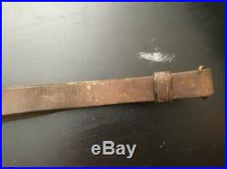 1909 Rock Island Arsenal Leather Sling For 1903 Springfield Rifle