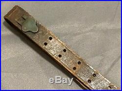 1920s-30s USMC Springfield Rifle M1907 Leather Sling NOT ARMY