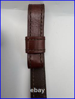 1992 L. C. Smith 1075 Capital Leather Series Rifle Sling Padded Boar Turkey Buck