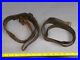2-Authentic-WW2-German-Czech-VZ24-K98-Mauser-Leather-Rifle-Slings-Dated-1937-01-cths