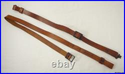 2 Marlin Brown Leather Rifle Carry Straps Slings
