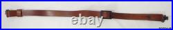 2 Marlin Brown Leather Rifle Carry Straps Slings