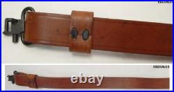 2 Marlin Brown Leather Rifle Carry Straps Slings