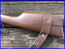 3/4 Wide NO DRILL Rifle Sling For Henry Rifles. Brown Leather