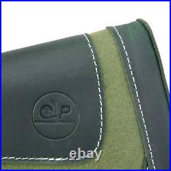 308 /. 30-06 Leather Canvas Rifle Buttstock Holder, Shoulder Sling Strap And Set
