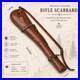 33-Leather-Rifle-Scabbard-Gun-Protection-Hunting-Carrying-Shoulder-Strap-USA-01-saxb