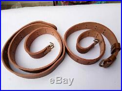 5x (pack Of Five)wwii Us M1 Garand Rifle M1907 Leather Carry Sling Copper