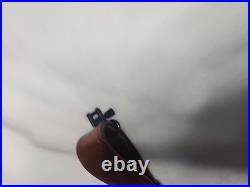 AA&E Top Grain Cowhide Padded Rifle Sling DEER/Buck WithAcorns Etched With Swivels