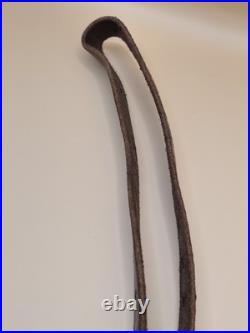 ANDY LANGLOIS MAKER USA CUSTOM LEATHER RIFLE SLING Without Mounts