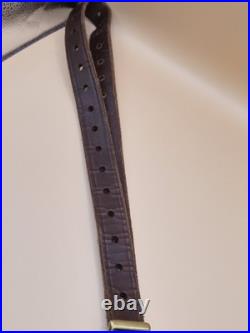 ANDY LANGLOIS MAKER USA CUSTOM LEATHER RIFLE SLING Without Mounts
