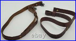 ASSORTED LEATHER RIFLE HUNTING SLING LOT x7 GUN SHOP CLEANOUT UNCLE MIKES