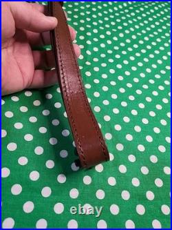 Aa&e Capital Leather LC Smith Tooled Stitched Suede Backed Padded Rifle Sling