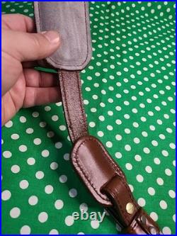Aa&e Capital Leather LC Smith Tooled Stitched Suede Backed Padded Rifle Sling