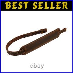 Adjustable Leather Rifle Strap, Crazy Horse