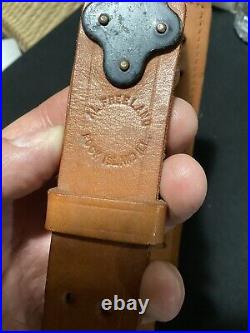 Al Free land Leather Completion Shooting Rifle Sling