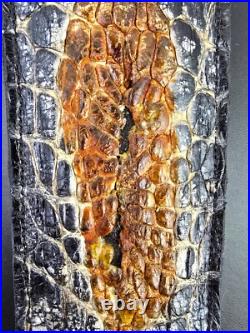 Alligator skin Rifle Sling CUSTOM handcrafted padded Genuine with CLOACA gluteus