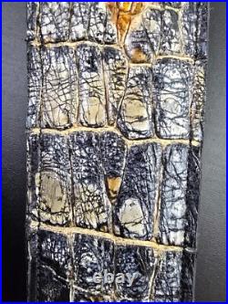 Alligator skin Rifle Sling CUSTOM handcrafted padded Genuine with CLOACA gluteus