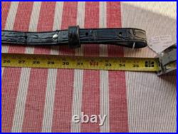American Wild Alligator Rifle shotgun Shoulder Sling Strap gator leather JU52