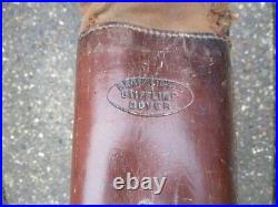 An Antique Leather & Material Gun Case c1910/20s