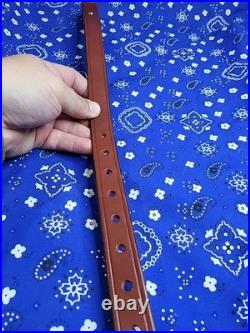 Andy Langlois Maker USA Custom Leather Rifle Sling With Swivels