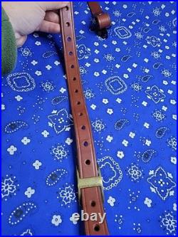 Andy Langlois Maker USA Custom Leather Rifle Sling With Swivels