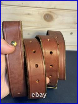 Andy's Leather The Rhodesian Sling 2 Point Scout Rifle Sling Handmade