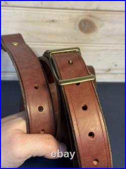 Andy's Leather The Rhodesian Sling 2 Point Scout Rifle Sling Handmade
