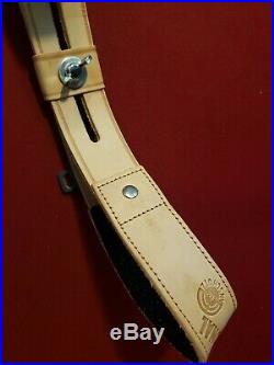 Anschutz Professional Tan Leather Shooting Sling Rifle