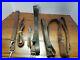 Antique-Leather-Rifle-Straps-Slings-Adjustable-Military-Collectibles-Lot-01-edm