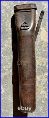 Antique WW1 26 Leather Rifle Scabbard Boot Carrier Gun Carrying Case World War