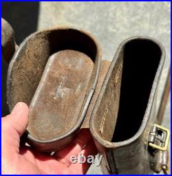 Antique WW1 26 Leather Rifle Scabbard Boot Carrier Gun Carrying Case World War