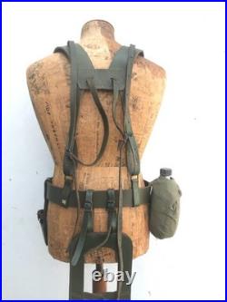 Argentine Army green Leather Harness LOT Malvinas/Falklands war