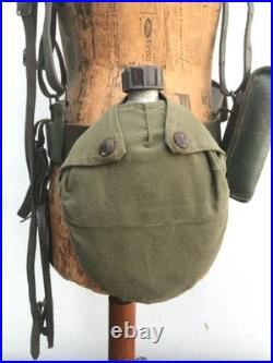 Argentine Army green Leather Harness LOT Malvinas/Falklands war