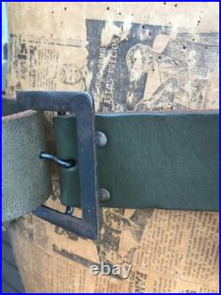 Argentine Army green Leather Harness LOT Malvinas/Falklands war