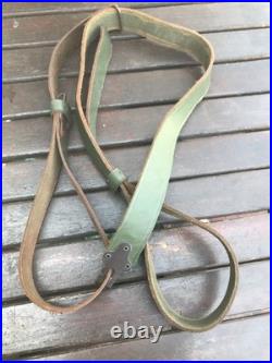 Argentine Army green Leather Harness LOT Malvinas/Falklands war